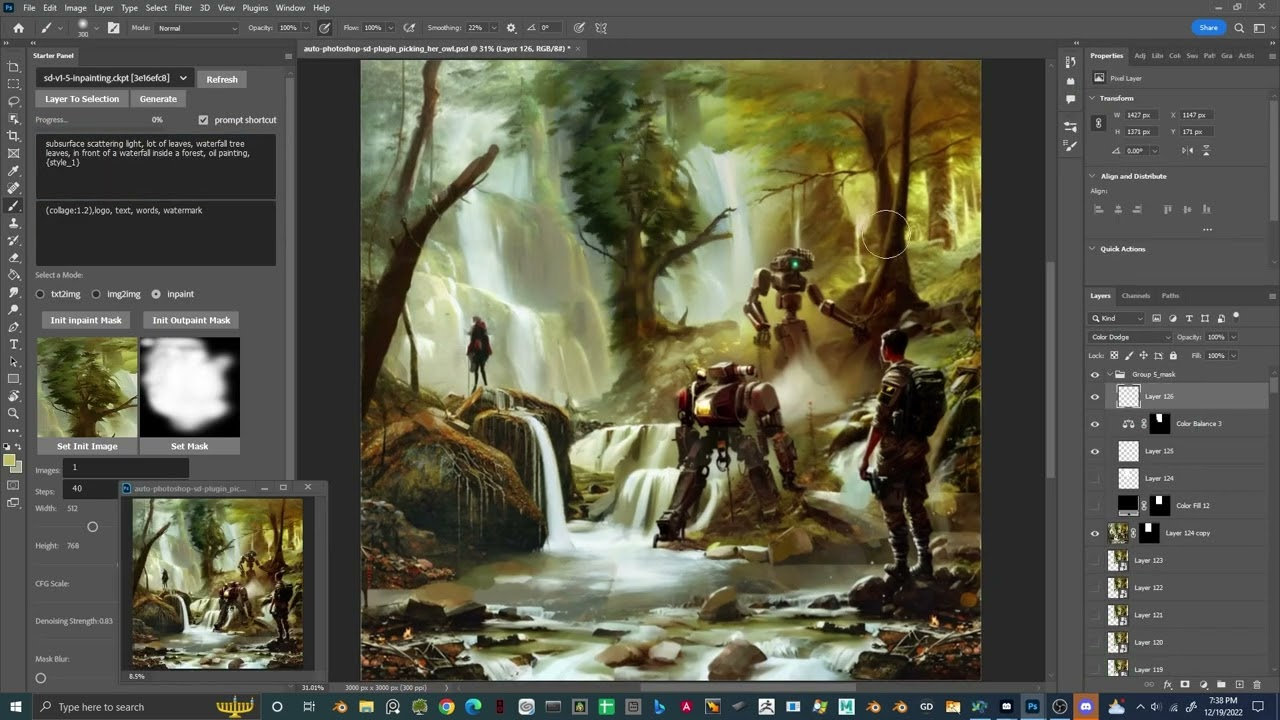Tạo Ảnh AI Trong Photoshop Với Plugin Stable Diffusion AI 6 image 1 2026